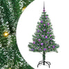 Vidaxx albero di Natale artificiale neve intrecciata con luce LED 150 cm