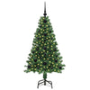 Vidaxx árbol de Navidad artificial verde 120 cm PVC y acero y plástico