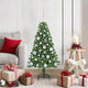 Vidaxx albero di Natale artificiale verde 120 cm in PVC e acciaio e plastica