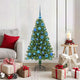 Vidaxx albero di Natale artificiale verde 120 cm in PVC e acciaio e plastica