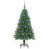 Vidaxx albero di Natale artificiale verde 150 cm PVC, acciaio e plastica