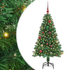 Vidaxl kunstkerstboom groen 150 cm pvc en staal en kunststof