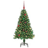 Vidaxx albero di Natale artificiale verde 150 cm PVC, acciaio e plastica