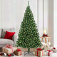 Vidaxx albero di Natale artificiale verde 180 cm in PVC e acciaio e plastica