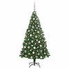 Vidaxl kunstkerstboom groen 180 cm pvc en staal en kunststof