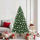 Vidaxx albero di Natale artificiale verde 180 cm in PVC e acciaio e plastica