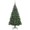 Vidaxl kunstkerstboom groen 180 cm pvc en staal en kunststof
