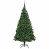 Vidaxx albero di Natale artificiale verde 210 cm PVC, acciaio e plastica