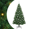 Vidaxx albero di Natale artificiale verde 210 cm PVC, acciaio e plastica