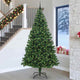 Vidaxx albero di Natale artificiale verde 240 cm PVC, acciaio e plastica