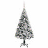 Vidaxx árbol de Navidad artificial con 150 LED blanco 150 cm PVC y acero y plástico