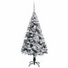 Vidaxx árbol de Navidad artificial con 150 LED blanco 150 cm PVC y acero y plástico