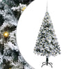 Vidaxx árbol de Navidad artificial con 150 LED blanco 150 cm PVC y acero y plástico