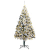 Vidaxx árbol de Navidad artificial con 300 LED blanco 180 cm PVC y acero y plástico