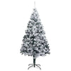 Vidaxx árbol de Navidad artificial con 300 LED blanco 180 cm PVC y acero y plástico