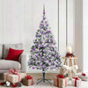 Vidaxx árbol de Navidad artificial con 300 LED blanco 180 cm PVC y acero y plástico
