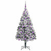 Albero di Natale artificiale Vidaxx con 300 LED bianchi 180 cm in PVC e acciaio e plastica