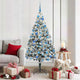 Albero di Natale artificiale Vidaxx con 300 LED bianchi 180 cm in PVC e acciaio e plastica