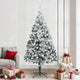 Albero di Natale artificiale Vidaxx con 300 LED bianchi 240 cm PVC e acciaio e plastica