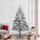 Albero di Natale artificiale Vidaxx con 300 LED bianchi 240 cm PVC e acciaio e plastica