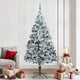 Albero di Natale artificiale Vidaxx con 300 LED bianchi 240 cm PVC e acciaio e plastica