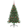 Vidaxl kunstmatig voorverlicht kerstboom met 150 led groen 120 cm pvc