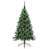 Vidaxl kunstmatig voorverlicht kerstboom met 150 led groen 120 cm pvc