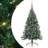 Vidaxl kunstmatig voorverlicht kerstboom met 150 led groen 120 cm pvc