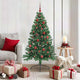 Vidaxx albero di Natale artificiale preilluminato con 150 LED verde 150 cm PVC