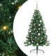 Vidaxl kunstmatig voorverlicht kerstboom met 150 led groen 150 cm pvc