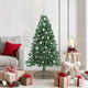 Vidaxx árbol de Navidad artificial preiluminado con 150 LED verde 150 cm PVC