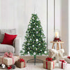Vidaxl kunstmatig voorverlicht kerstboom met 150 led groen 150 cm pvc