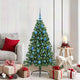 Vidaxx albero di Natale artificiale preilluminato con 150 LED verde 150 cm PVC