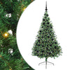 Vidaxl kunstmatig voorverlicht kerstboom met 300 led groen 180 cm pvc