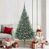 Vidaxl kunstmatig voorverlicht kerstboom met 300 led groen 180 cm pvc