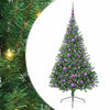 Vidaxl kunstmatig voorverlicht kerstboom met 300 led groen 180 cm pvc