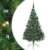 Vidaxl kunstmatig voorverlicht kerstboom met 300 led groen 210 cm pvc