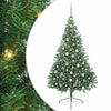 Vidaxl kunstmatig voorverlicht kerstboom met 300 led groen 210 cm pvc