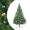 Vidaxl kunstmatig voorverlicht kerstboom met 300 led groen 210 cm pvc