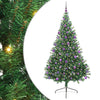 Vidaxl kunstmatig voorverlicht kerstboom met 300 led groen 210 cm pvc