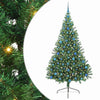 Vidaxl kunstmatig voorverlicht kerstboom met 300 led groen 210 cm pvc