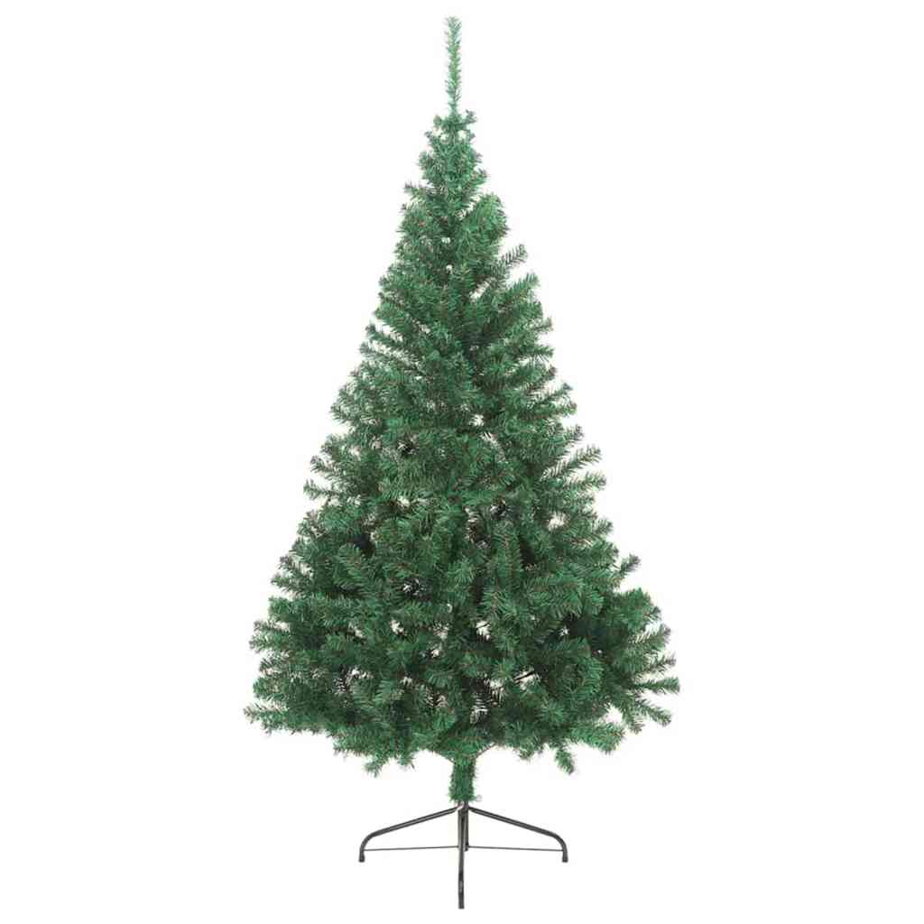 Vidaxx árbol de Navidad artificial preiluminado con 300 LED verde 240 cm PVC