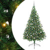 Vidaxx árbol de Navidad artificial preiluminado con 300 LED verde 240 cm PVC