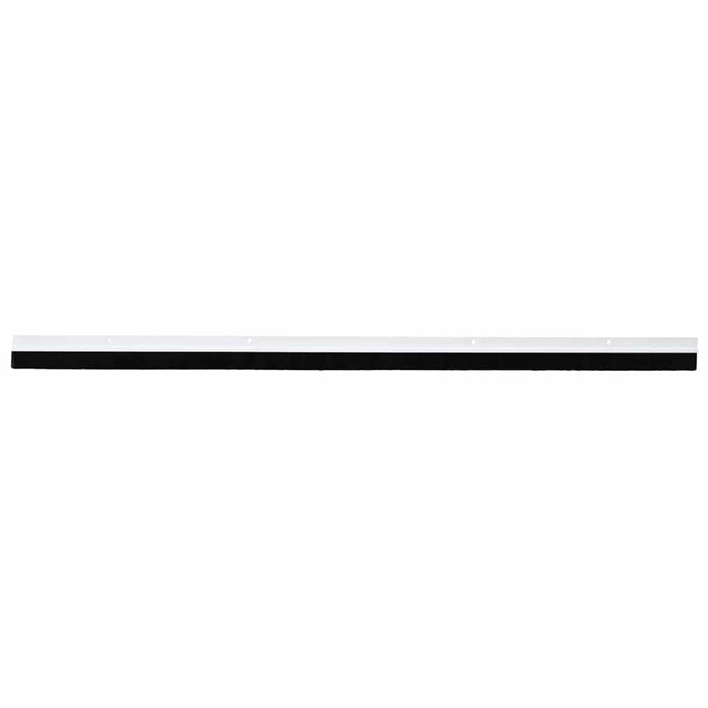 Vidaxl schroefbare deurborstelafsluitingen 12 pcs wit 100 cm