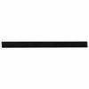Vidaxl zelfklevende deurborstels 2 pcs zwart 100 cm aluminium legering