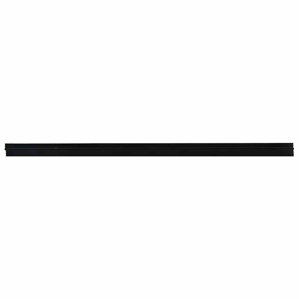 Spazzole per porte autoadesive Vidaxx 12 pezzi nere 100 cm