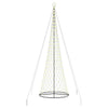 Vidaxl led kerstboom met 555 led met standaard warmwit 500 cm metaal