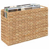 Vidaxl tijdschrift manden 2 pcs naturel 39 x 14 x 25 cm waterhyacint