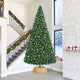 Vidaxl kerstboomkraag bruin 90 x 90 x 28 cm waterhyacint