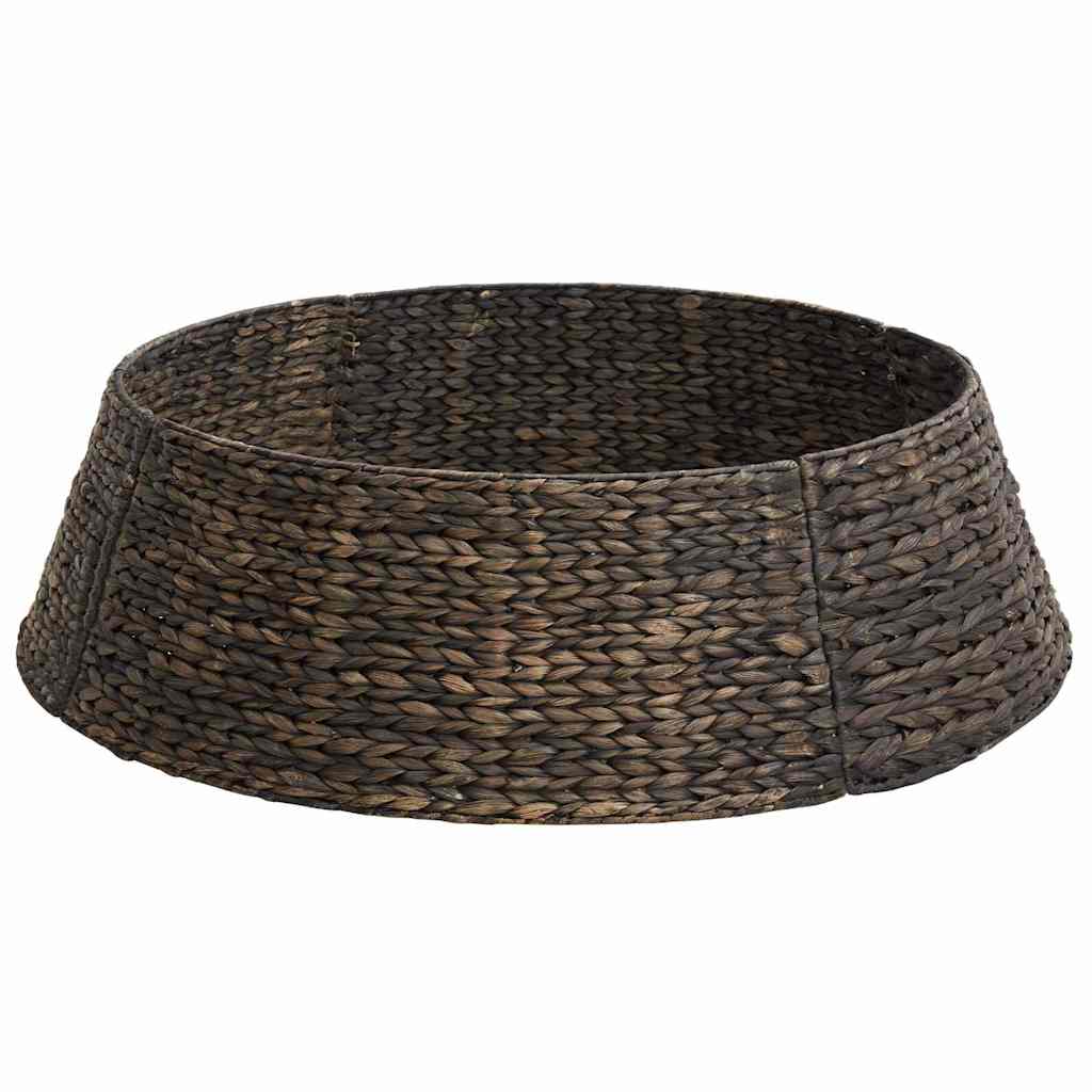 Vidaxl kerstboomkraag zwart 105 x 105 x 28 cm waterhyacint